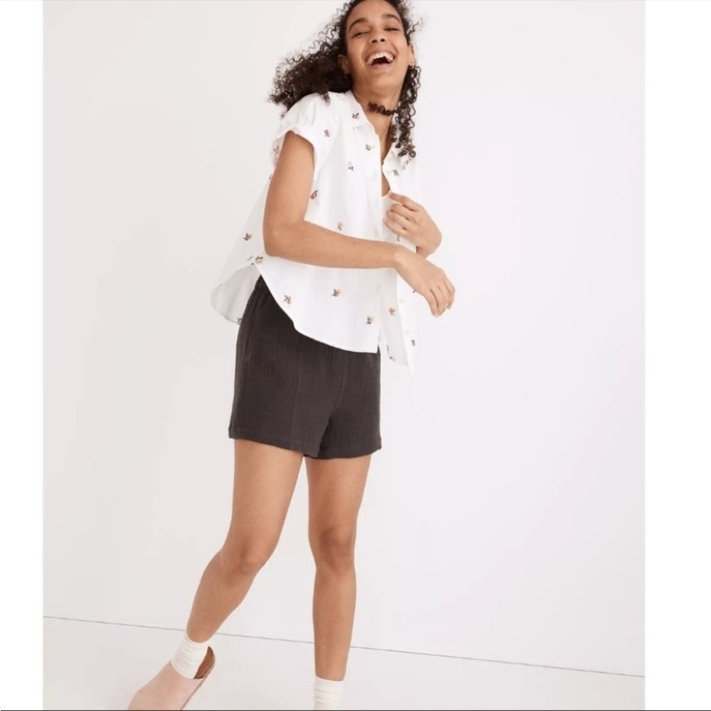 Madewell Lightspun Easy Pull-On Shorts